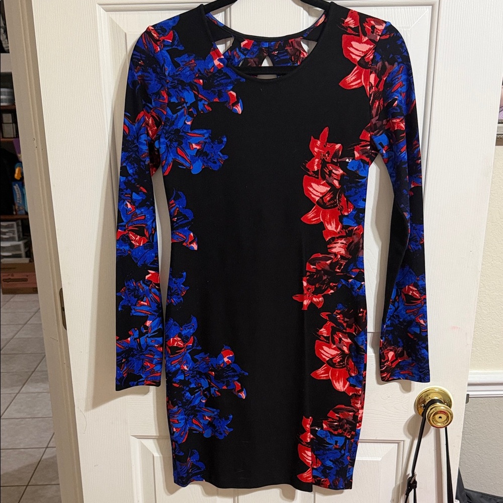 Like New Sz Large Parker Long Sleeve Bodycon Dress